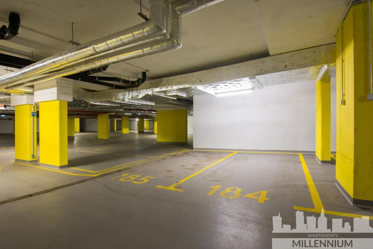 Ferienwohnung Millennium Awangarda Grey Warschau Exterior foto