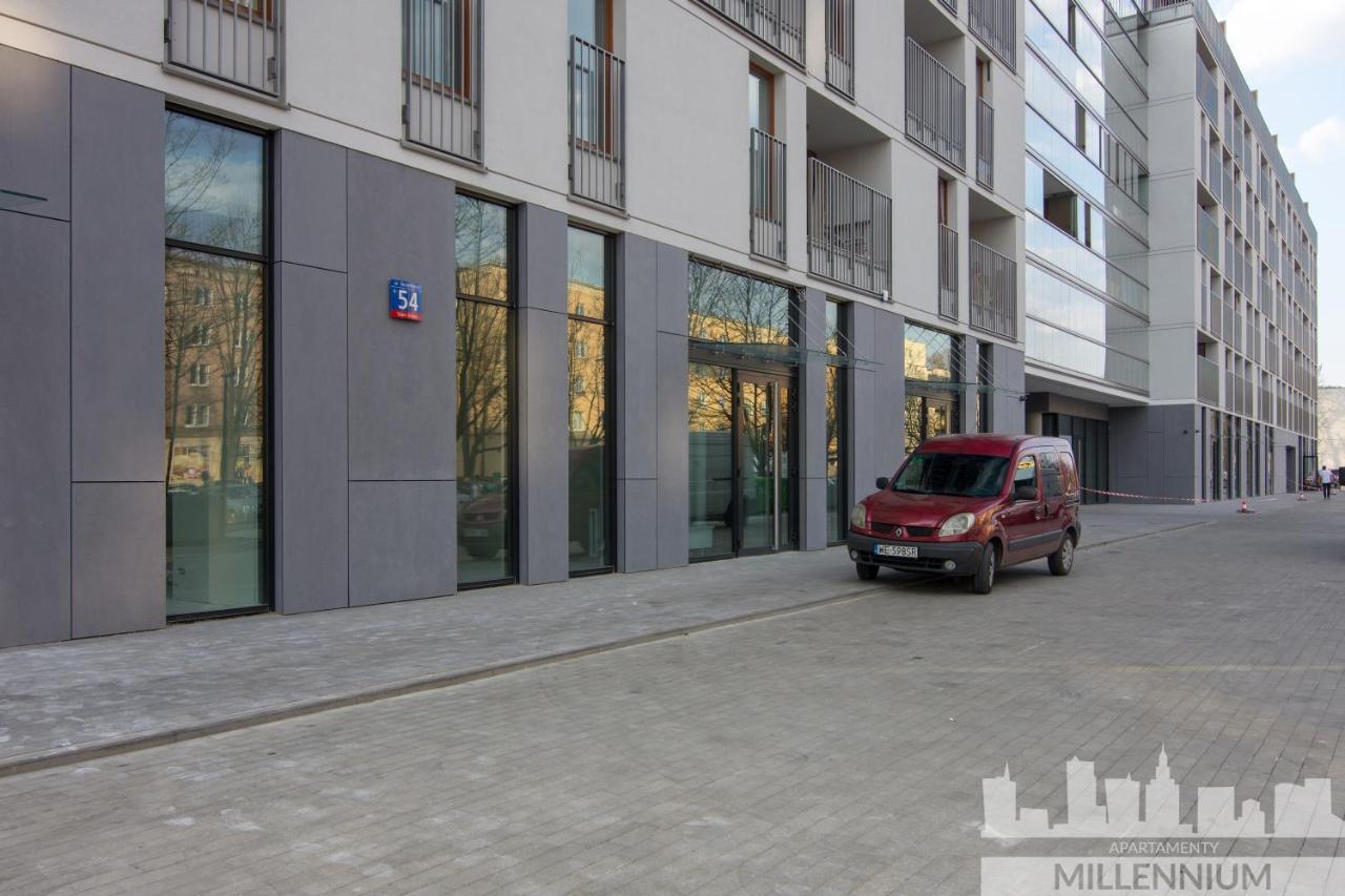 Ferienwohnung Millennium Awangarda Grey Warschau Exterior foto